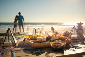 Beach picnic